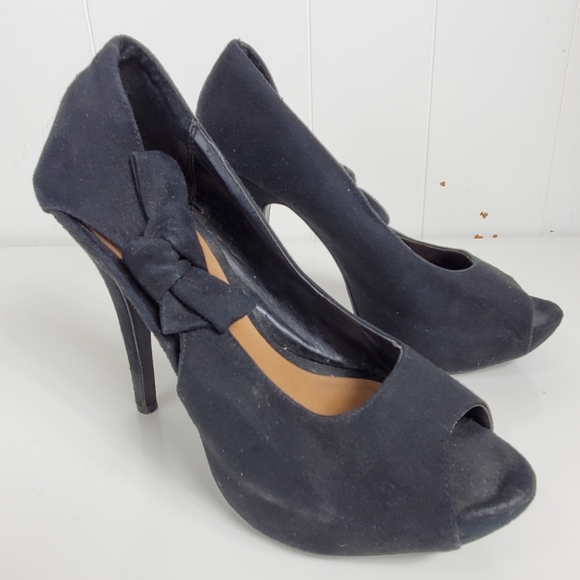 Xhilaration open toe 5" heels size 8.5 - Picture 11 of 11